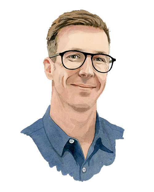 Portrait of Chuck Moore